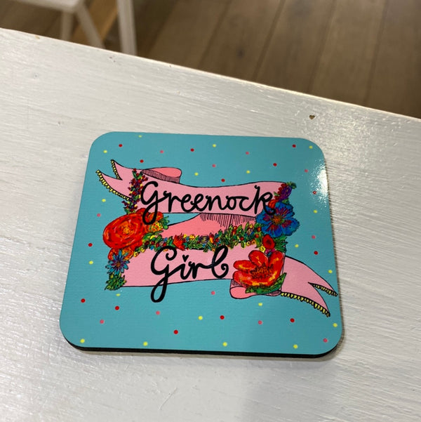 Greenock Girl Coasters