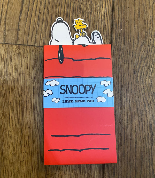 Snoopy Lined Memo Pads