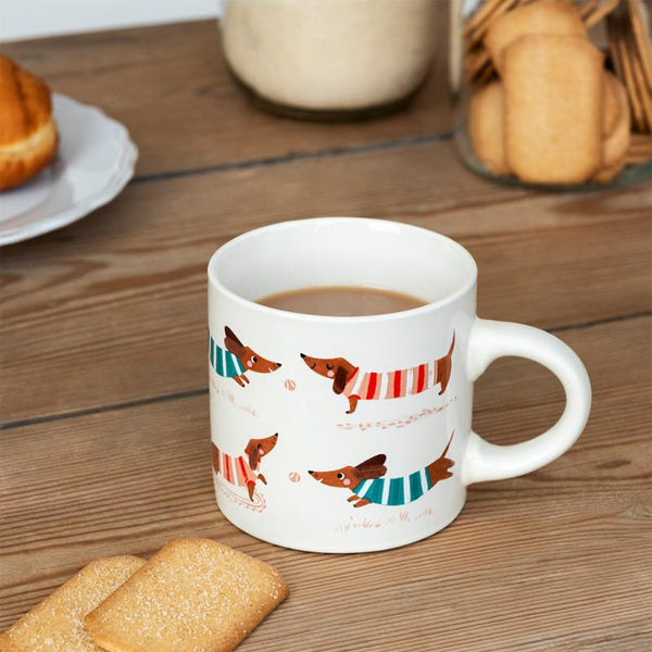 Ceramic Sausage Dog Mug