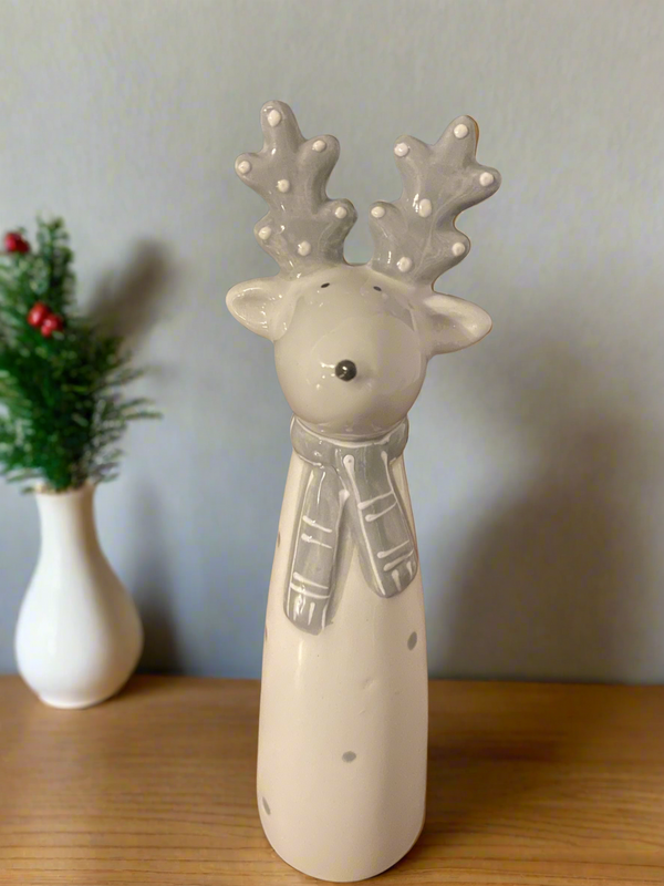 Grey Dotty Reindeer