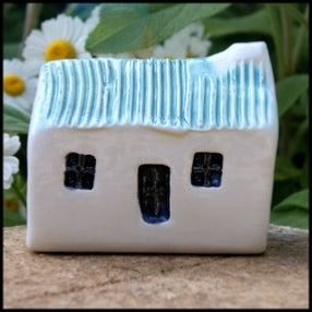 Seamist and Black Tin Roofed Bothy