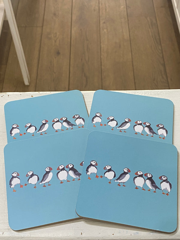 Puffin Parade Coasters set