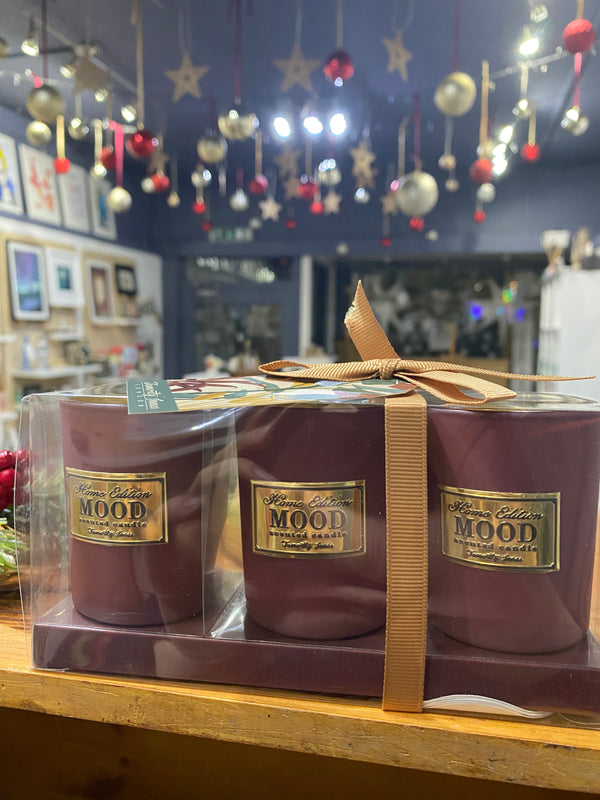 Tropical Bloom Votive Candle Set (3 Pack)