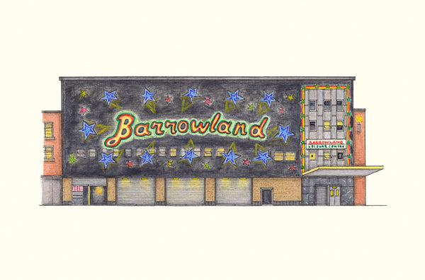 Glasgow Barrowland- Print by Blossom Art
