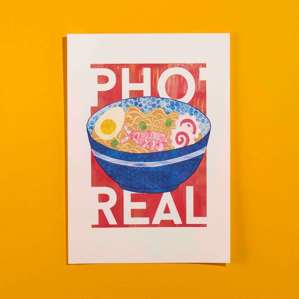 Pho Real A5 print by Rudan Beaga