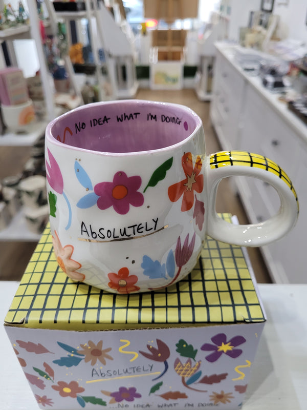 Absolutely No Idea What I'm Doing ceramic mug