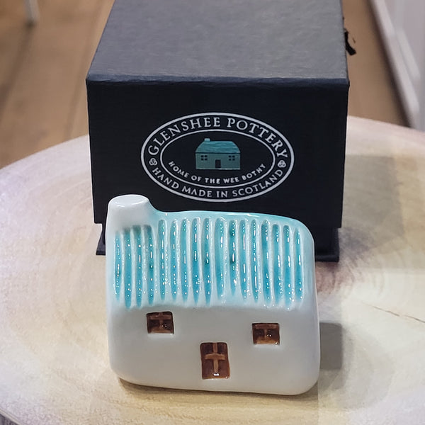 Seamist and Toffee Tin Roofed Bothy