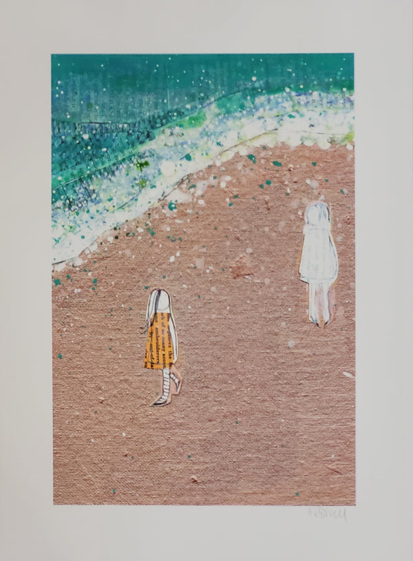My Shadow - Giclee Art Print by Hayley Restall