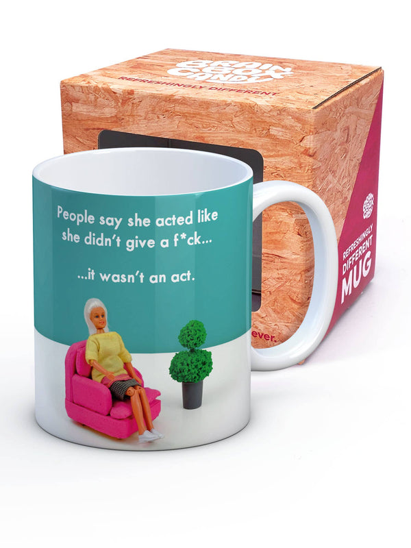 Funny Mug - Didn't Give A F***